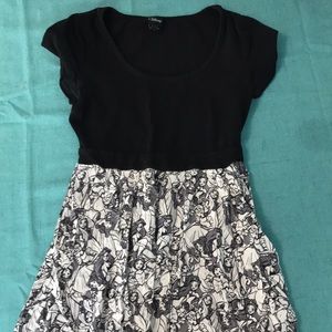 Disney princess print mini dress